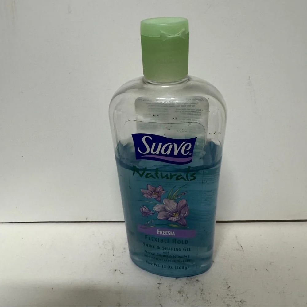 Suave Naturals Freesia Flexible Hold Gel Vitamin E Vintage